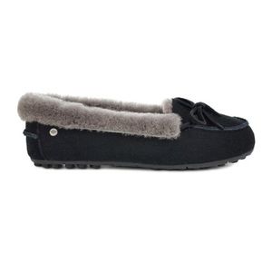 UGG Women's Solana Loafer Slipper Black Womens 11